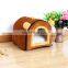 New Design pet accessories winter removable easy portable warm pet home cat dog bed house
