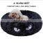 Manufacturers Price pet supplies autumn and winter thick fluffy round pet bed cat dog nest bed