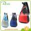 Fashion mens triangle sling backpack bag