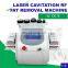 Popular Salon Use Slimming Machine Cavitation + RF + Laser System Fat Loss Portable Instrument