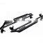 Tubular Side Steps Steel Round Hole for Jeep Wrangler JL 4 Doors