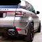 Perfect fitment wide body kit suitable for Land-Rover Range Rover sport in asp style front bumper rear lip side skirts fender