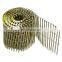 XINHAI Siding Coil Nails Ring Shank Wire Collated Coil Thickcoat Galvanized 15-Degree 2-Inch x 0.090-Inch