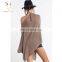 Lady Fashion Buttons Cashmere Poncho Nepal Design Pashmina Shawl