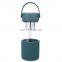 Eco-friendly 500ML portable borosilicate glass bottle with anti-scalding ring