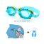 Outdoor water sports Swimming Goggles Waterproof Silicone Glasses Ear Plugs Cap Nose Swim Cap Accessories Set