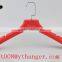 Clothes Hanger Printed Logo Color Velvet Hangers Plastic Clothes Hangers