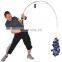 New Solid Glass Fiber 1.5m/1.8m/2.1m/2.4m/2.7m Smooth guide ring EVA material handle Spinning&Baitcasting Fishing Rod