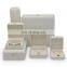 Wholesale white color leather convex edge jewelry box long chain box
