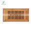 Tea Tray Mini Bamboo Japanese/Chinese Gongfu Tea Table Serving, Serving Tray Box Reservoir & Drainage Type for Teahouse