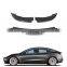 Carbon Fiber Blow Molding Front Lip For Tesla Model 3 Front Bumper Lip Body Kit