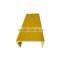 ASTM A-84 passed frp fiberglass plastic profile channel