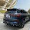 For Bmw G05 X5 Sharkaero Style Aero Kit Gloss Black Front Lip Side Skirts Rear Diffuser Bodykit