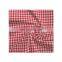 High Quality Summer Women Check Seersucker Shirt Dress Fabric