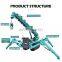 HENGWANG HWSC5T 5 ton hoist portable spider MINI crawler hydraulic lift MOBILE CRANE small crane