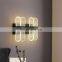 Gold Surface Acrylic Modern LED Mounted Sconce Wall Light Warm White Colden White Natural Wall Lamp