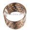 OEM Manufacturer Brass /Copper Threaded Reducing Bushing CuSn8P H68 For Agricultural Machinery