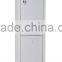 2 Door Powder Coated Steel Wardrobe Simple Storage School Lockers