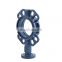 Ptfe Lined 10 Inch 6 Inch Threaded Manual Butterfly Valve