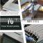 Sliver grey Timber Reveals aluminum Profile sliding door Double Glazed powder coated aluminum sliding door