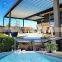 2022 Outdoor Waterproof Aluminum Pergola Louvered Roof For Patio aluminum pergolas