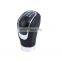 Universal Manual Head Stick Gear Shifter Leather Gloss Matt 5Speed Car Gear Shift Knob For RENAULT Laguna Megane 2 Clio 3 Scenic