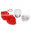 Disposable free breathing barrier face shield keychain training pocket cpr face mask