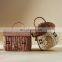 New Arrival Rattan Doll house Basket Bag For Kid Toy High Quality Wicker Basket for Home Organizing Wholesale Supplier