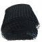 HDPE Black Knotted Sports Court Fence Net, Baseball Football Practice Barrier Netting