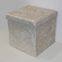 Ice Velvet ottoman-Beige