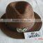 2016 new fashion eco-friendly paper beach straw Hat