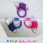 2016 best selling high speed sex pleasure male popular silicone delay ejaculation vibrating bullet cock ring