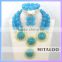 Mitaloo 2015 Fashion African Beads Jewelry Set Hight Quality African Jewelry Beads Set Bead Embroidery Sets MT0003