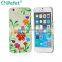 New arrival flower water printing hard PC phone case for iPhone 6 custom pc case wholesale