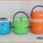 HS029 Plastic And Stainless Steel Combination Lunch Box