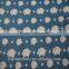 blue bottom pig pattern jacquard fabric for curtain