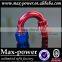 Hot Sale! Oil cooler Hose Fitting 180 degree Push On Hose End AN4 AN6 AN8 AN10 AN12 Blue and Red