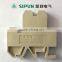 SEK-4/2-2 double level brass screw terminal block