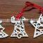 christmas tree shape christmas flat ornaments