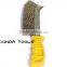 steel wire brush with plastic handle,wire brush,steel wire snow sweeper brush