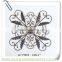 KZ140042 Wrought iron rectangle wall hanging decoration