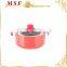 MSF-PA6240-1 24*10.5cm pressing aluminum casserole non stick coating interior non induction spiral bottom