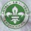 Wholesale round shape cartoon embroidery badge,custom embroidery patch for garment