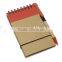 Ecological notebook paper with double rings mini notebook