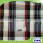 latest design fashion 100% pure cotton shirting yarn dyed checked fabric