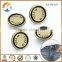 Brushed Antique Custom Metal Buttons For Garments Luxury