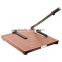 Professional manufacturer Paper Cutter Wooden or Metal Manual Paper trimmer with cutting A3 desktop paper cutter