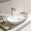 Ceramic wash basin space saving self-cleaning glaze