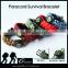 2016 trending products paracord survival bracelet with compass and custom logo