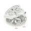 Vintage solid perfume containers,silver heart engraved lockets for solid perfume